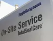 EagleBurgmann On-Site Service TotalSealCare vehicle providing industrial seal maintenance support.